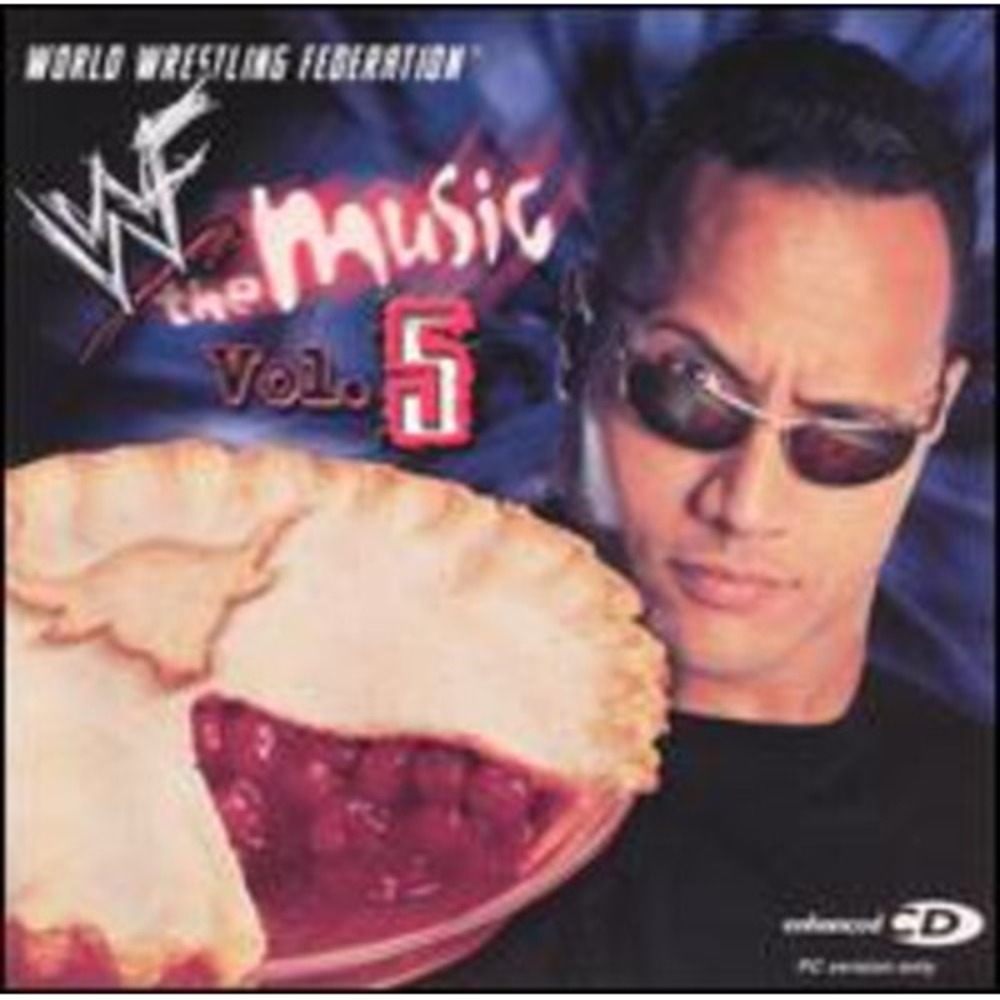CD Compact Disc WWF The Music Volume 5 Original Arena Entrance Theme Songs